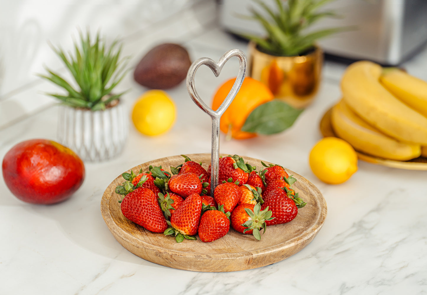 PIATTO PORTAFRUTTA CUORE