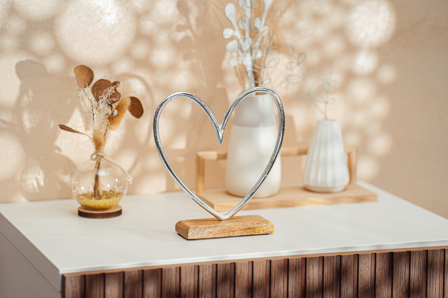 CUORE DECORATIVO IN METALLO